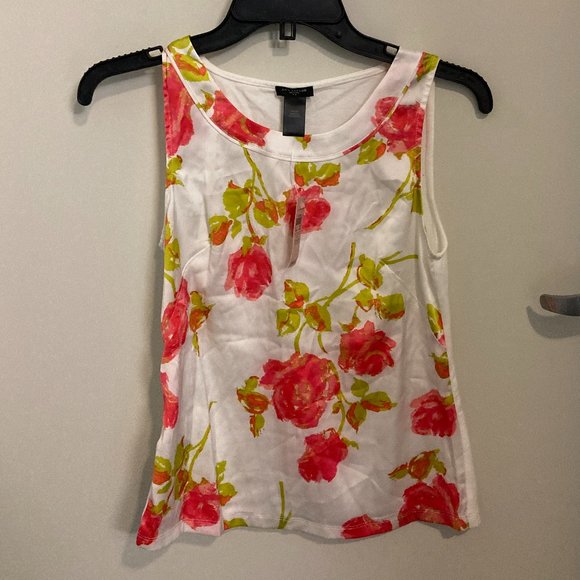 Ann Taylor Tops - Floral Ann Taylor Tank (XXSP)